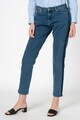 Maison Scotch Blugi slim fit cu benzi laterale contrastante Petit Ami Femei