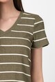 Maison Scotch Tricou tricotat cu decolteu in V Femei