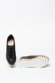 GUESS Espadrile flatform de piele ecologica Femei