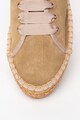 Love Moschino Pantofi sport tip espadrile de piele intoarsa Femei