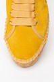 Love Moschino Pantofi sport tip espadrile de piele intoarsa Femei