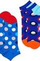 Happy Socks Set de sosete unisex cu imprimeu, 2 perechi Femei