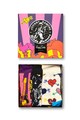 Happy Socks Set de sosete unisex cu tematica Ramones, 3 perechi Femei