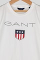 Gant Tricou din bumbac cu imprimeu logo Shield Baieti