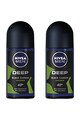 Nivea Men Deodorant roll-on  Deep Amazonia, 2 x 50 ml Barbati