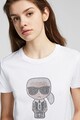 Karl Lagerfeld Tricou cu imprimeu logo Femei