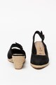 Tamaris Espadrile slingback de piele intoarsa Femei