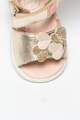 Gioseppo Sandale de piele cu aspect metalizat Orosi Fete