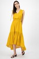 Banana Republic Rochie midi stratificata cu fronseuri Femei