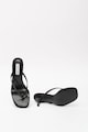 Steve Madden Papuci cu toc si aspect de piele de sarpe Melrose Femei