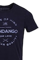 Fundango Normál fazonú póló logó mintával férfi