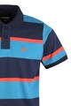 Fundango Tricou polo cu model in dungi si broderie logo Helsem Barbati