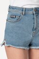 Versace Jeans Couture Farmer rövidnadrág eldolgozatlan szárvégekkel női