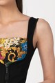 Versace Jeans Couture Rochie cambrata cu insertii cu imprimeu Femei