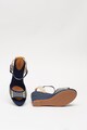 Pepe Jeans London Sandale wedge tip espadrile Shark Rafy Femei