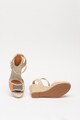 Pepe Jeans London Sandale wedge tip espadrile Shark Rafy Femei