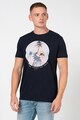 Esprit Тениска от органичен памук с фигурална щампа Мъже