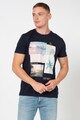 EDC by Esprit Tricou cu imprimeu foto si logo Barbati