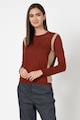 Stefanel Finomkötött pulóver colorblock dizájnú részletekkel női