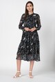 JdY Rochie midi vaporoasa cu model floral Simone Femei