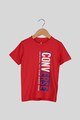 Converse Tricou cu imprimeu logo Split Box Fete