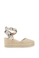 NINE WEST Sandale wedge tip espadrile Ava Femei