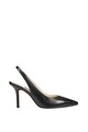 NINE WEST Pantofi slingback de piele, cu toc inalt Holly Femei