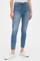 GAP Blugi skinny cu terminatii franjurate Femei