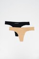 Emporio Armani Underwear Chiloti tanga din microfibra- 2 perechi Femei