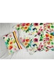 Kring Lenjerie de pat  WaterColor, pentru doua persoane, bumbac satinat, 205TC, Multicolor Femei