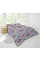 Kring Спален комплект (чаршаф + плик за завивка + 2 калъфки за възглавница) за легло с размери 160x200 см, 132TC, 100% памук, Принт флорален, Многоцветен Жени