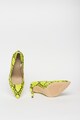 GUESS Pantofi de piele ecologica, cu model piele de reptila Femei