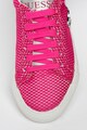 GUESS Pantofi sport din material textil si piele ecologica Lucy Fete