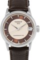 Tissot Часовник Powermatic с кожена каишка Жени