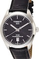 Tissot Ceas analog cu o curea cu model piele de crocodil Powermatic 80 PR100 Barbati