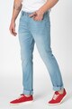 GUESS JEANS Blugi skinny cu aspect decolorat Barbati