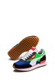 Puma Pantofi sport cu model colorblock si garnituri din piele si piele intoarsa Future Rider Play On Fete