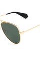 Polaroid Ochelari de soare aviator, unisex, cu lentile polarizate Femei