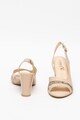 Caprice Sandale slingback de piele cu toc masiv Femei