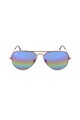 Ray-Ban Ochelari de soare aviator cu lentile oglinda Barbati