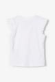 NAME IT Tricou din amestec de bumbac organic, cu imprimeu Fete