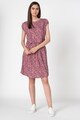 GAP Rochie midi din amestec de in cu model floral Femei