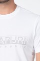 Napapijri Tricou cu imprimeu logo si decolteu la baza gatului Sevora Barbati