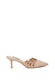 NINE WEST Papuci cu toc kitten, de piele intoarsa Abbe Femei