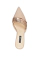 NINE WEST Papuci cu toc kitten, de piele intoarsa Abbe Femei