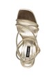 NINE WEST Sandale de piele ecologica, cu barete multiple Nolan Femei