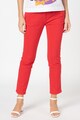 Love Moschino Pantaloni slim fit cu gaici pentru curea Femei