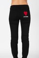 Love Moschino Blugi slim fit cu detaliu logo Femei