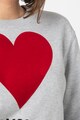 Love Moschino Bluza sport cu imprimeu logo supradimensionat Femei