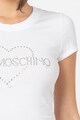 Love Moschino Tricou cu aplicatii din strasuri Femei